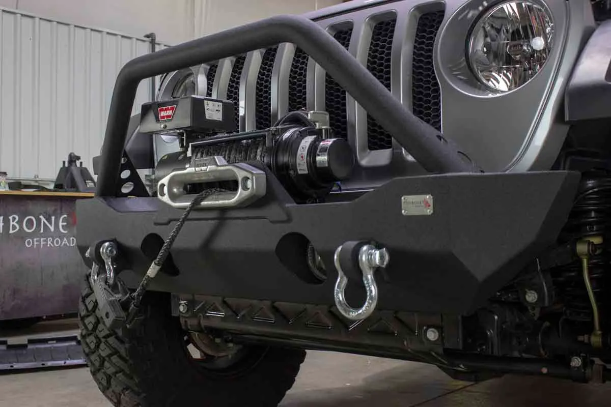 Fishbone Offroad Mako Front Bumper for 2018 & Up Jeep Wrangler/Gladiator FB22090 product image