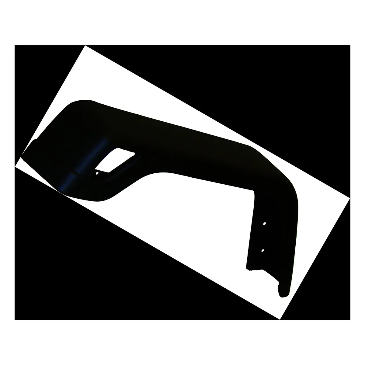 Fender Flare; Front Right; Wide; Flat Black; product image
