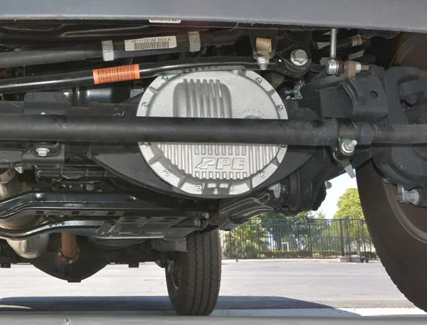 Heavy Duty Cast Aluminum Front Differential Cover 15-17 Ram 2500/3500 HD Brushed PPE Diesel product image
