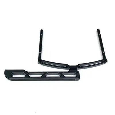 DRAG RACE SOLUTIONS Dial Board Bracket - Flat Tray - Black