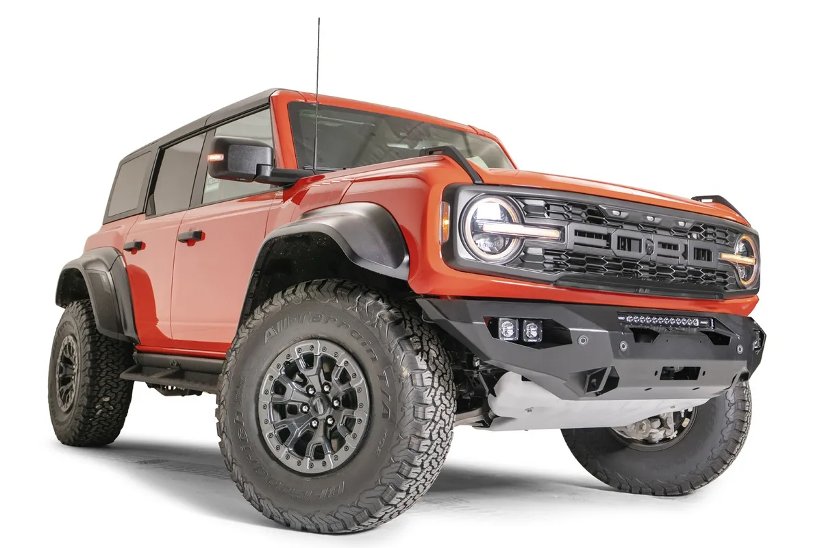 2022 Ford Bronco Raptor Matrix front bumper w no guard product image