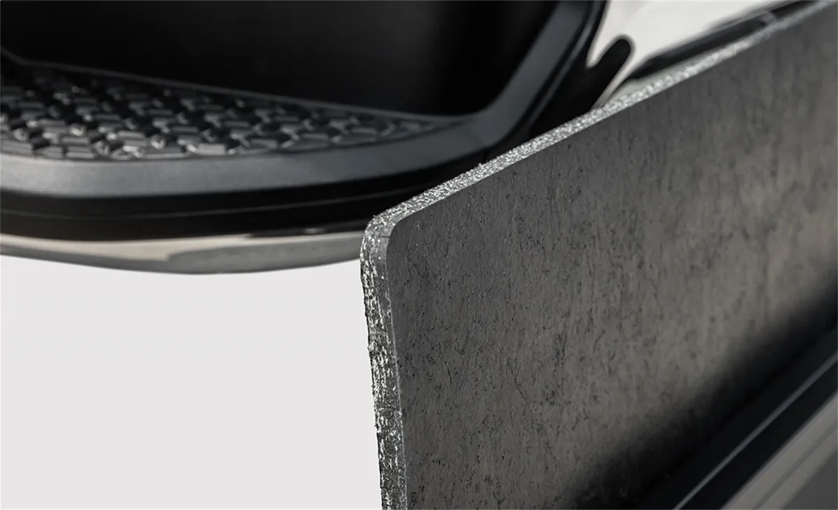 ROCKSTAR™ Mud Flap; 76-82 in Frame; Matte Black; Fit Not Dually Models; product image