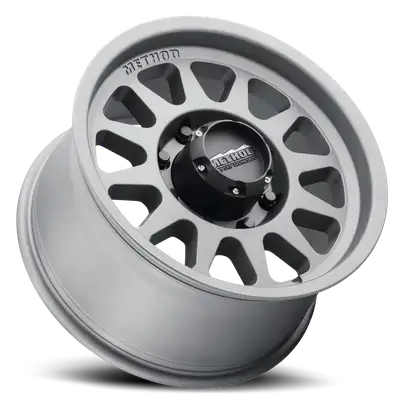 Method Race Wheels Aluminum Wheels 17x9 Bead Grip MR704 Bolt Pattern 8 On 170 Offset 18 Lip Size 1.77 Titanium SL Method