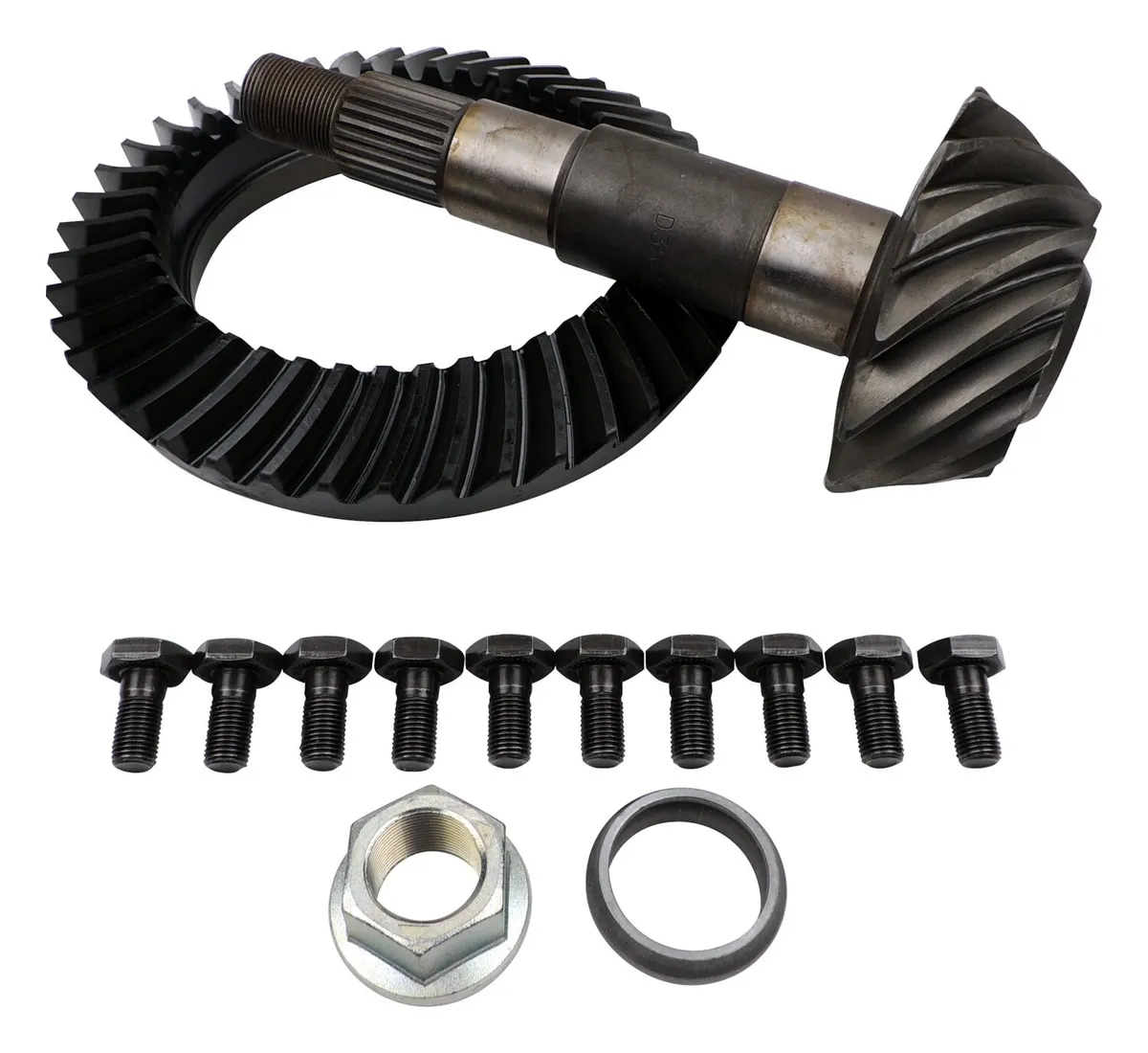 1987-2000 Cherokee XJ w/ Model 35 Rear Axle; 3.07 Ratio (43-14); OE Bolt Length .81in; up thru 10/1/2000 1987-1992 Comanche MJ w/ Model 35 Rear Axle; 3.07 Ratio (43-14); OE Bolt Length .81in; up thru 10/1/2000 1987-1995 Wrangler YJ w/ Model 35 Rear Axle product image