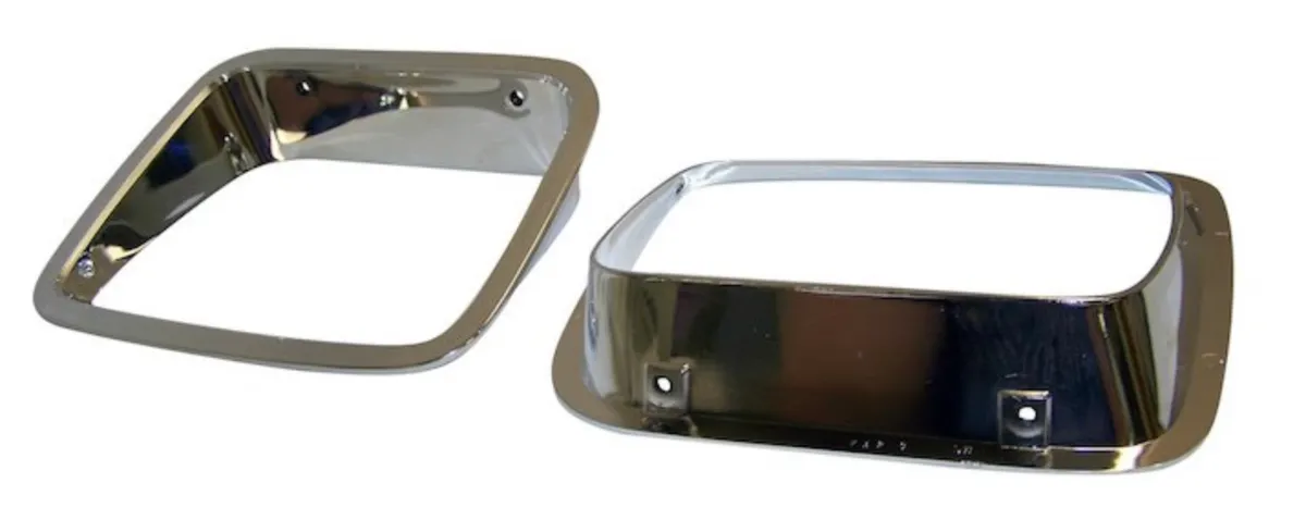 Steinjager Exterior Accessories 1987-1995 Light Guards Chrome