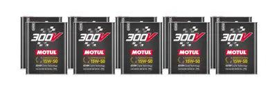 Motul 300V Competition Oil 15w50 Case 10 x 2 Liter