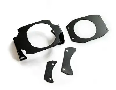 LoD Offroad JL/JT LED Mount Kit (For Rubicon/ Steel Bumper Only) (Black Powder Coated)
