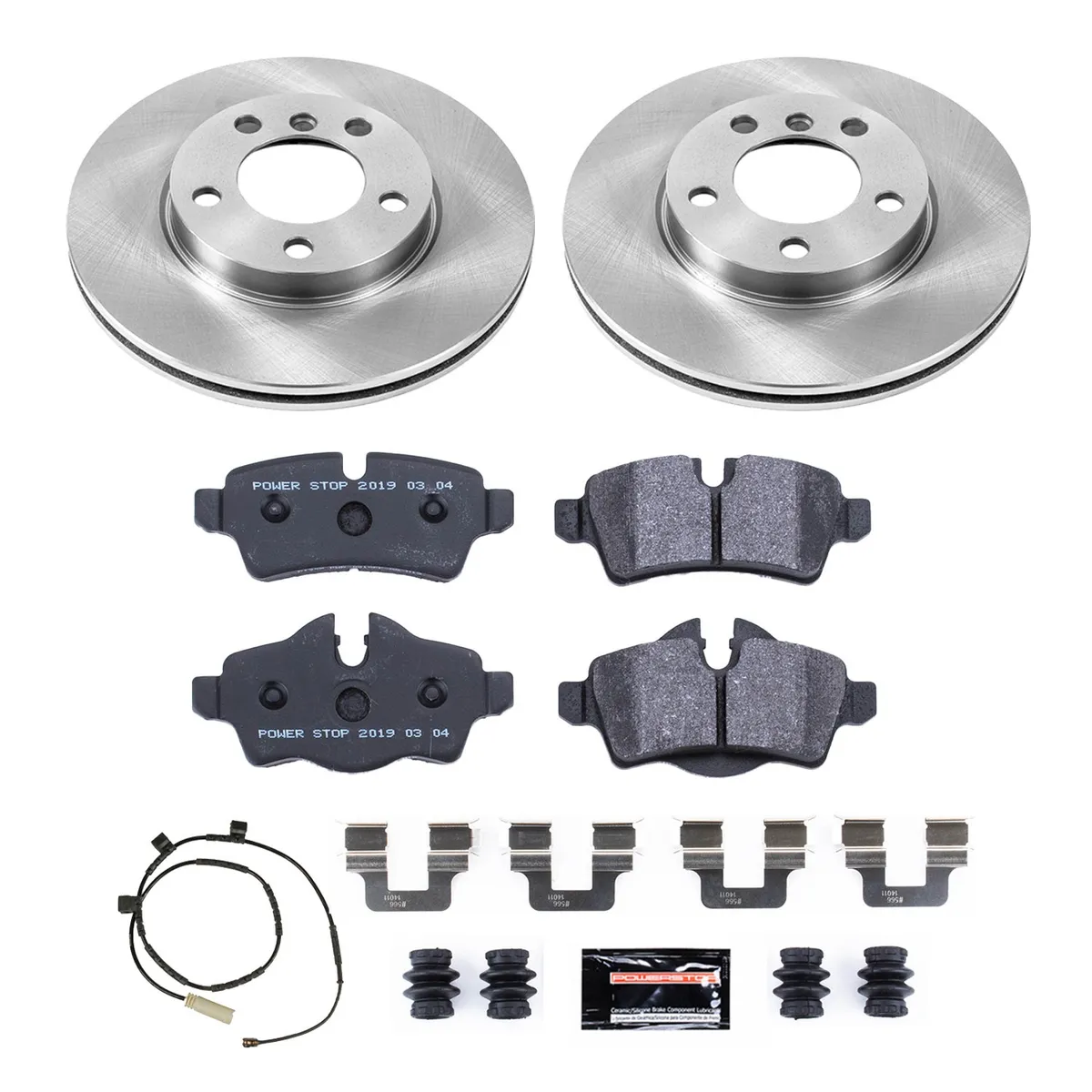 Track Day Spec Kit-Stage 2 Kit For Spec Racing Series/Advanced Track Day Enthusiasts: Rotors And Pads-For Use W/Race Tires product image