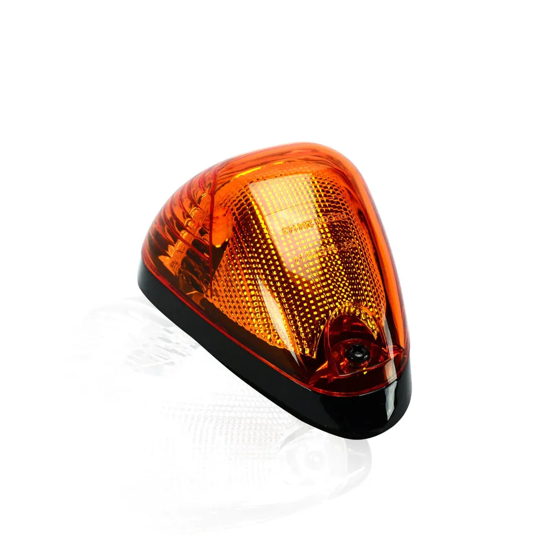 Ford Super Duty 99-16 5 Piece Cab Lights Amber Xenon Bulbs with Amber Lens - (Attn: This cab light kit replaces OEM factory installed Ford 99-16 cab roof light lenses) product image