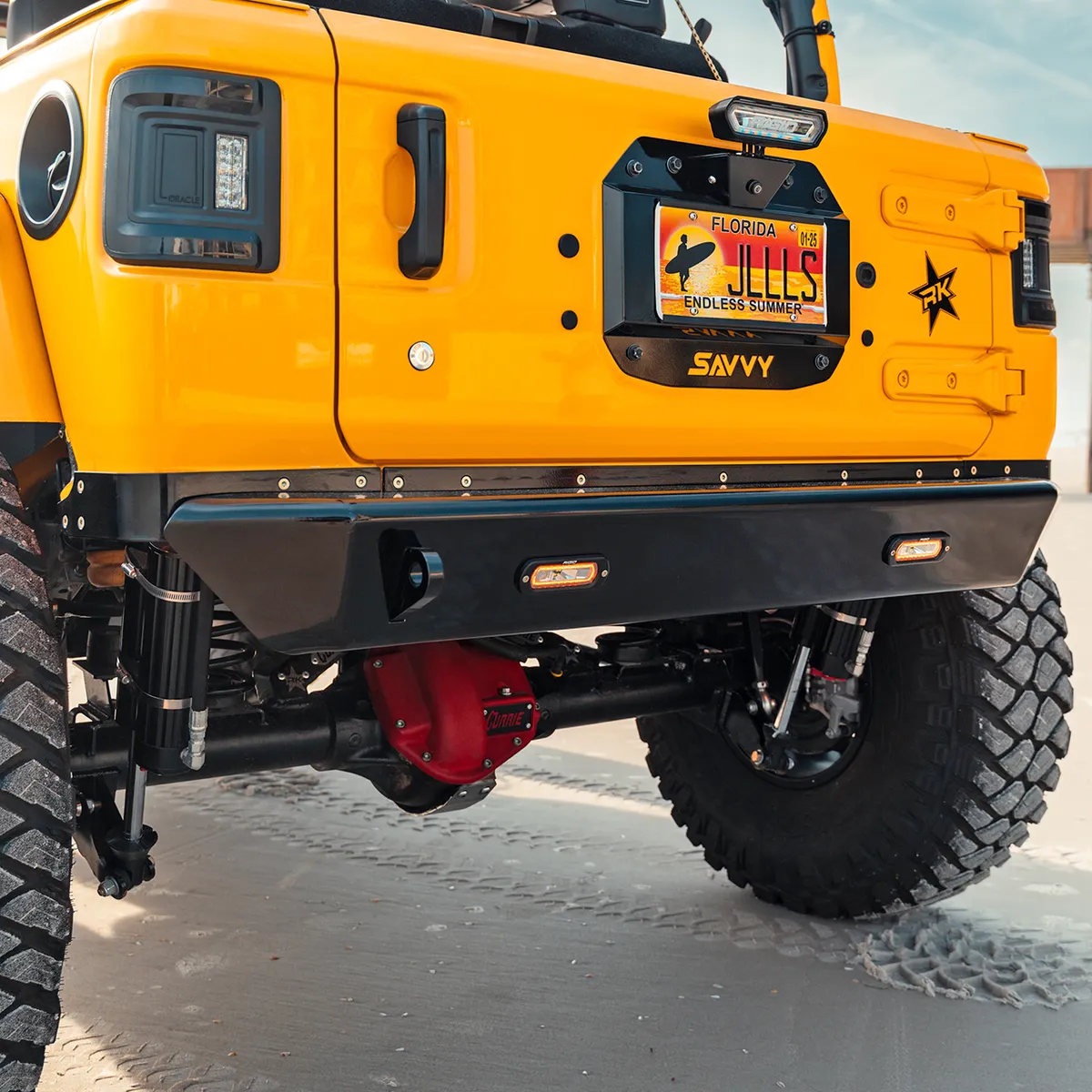 18c Wrangler Spare Tire Delete Raw product image