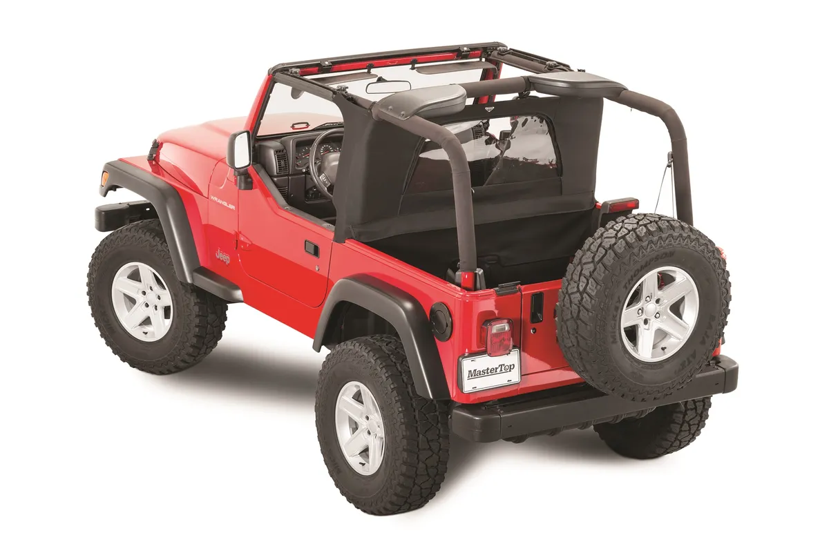 Jeep TJ WindStopper/Tonneau Cover Combo For 97-02 Wrangler TJ Mastertwill MasterTop product image