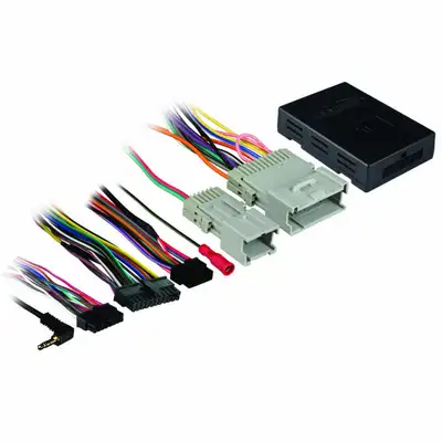 Metra Electronics Data Interface; 12V; AXSWC Harness; Retains R.A.P.; For GM 2000-2013;