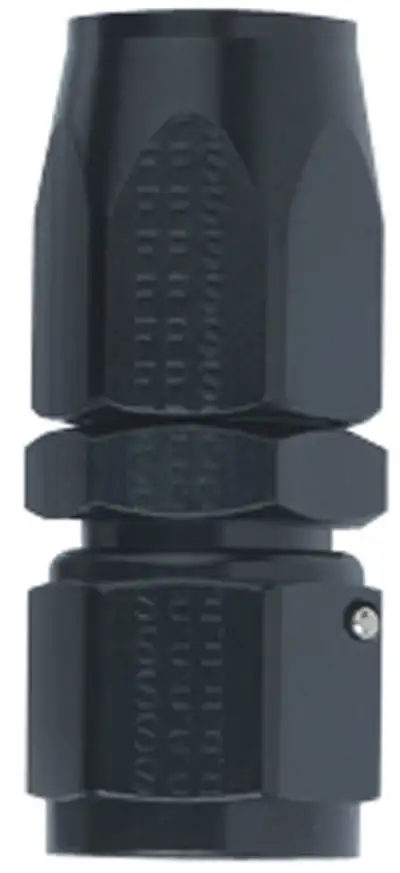 Fragola Performance Systems #12 Straight Power Flow Hose End Black