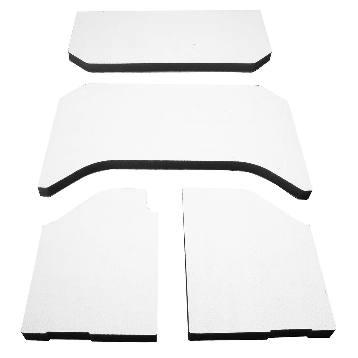 0710 Wrangler JK (4 Door) Sound Deadening Headliner Original White Finis product image