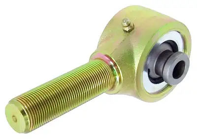 Rock Jock Johnny Joint Rod End 2 1/2 Inch Narrow Forged 1 Inch-14 LH Threads 2.625 Inch x .640 Inch Ball RockJock 4X4