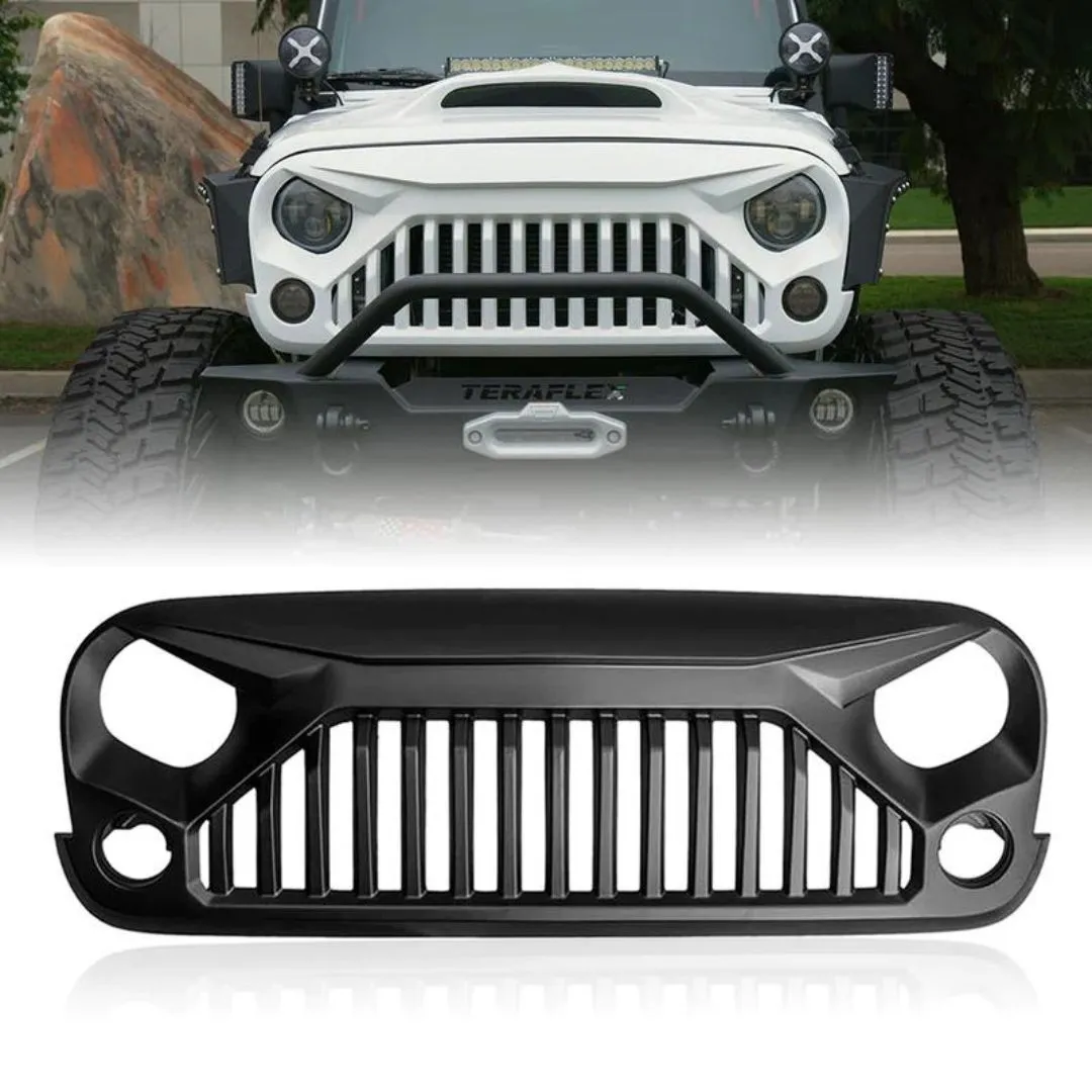 Xprite Jeep Grille for 2007-2018 Jeep Wrangler JK
