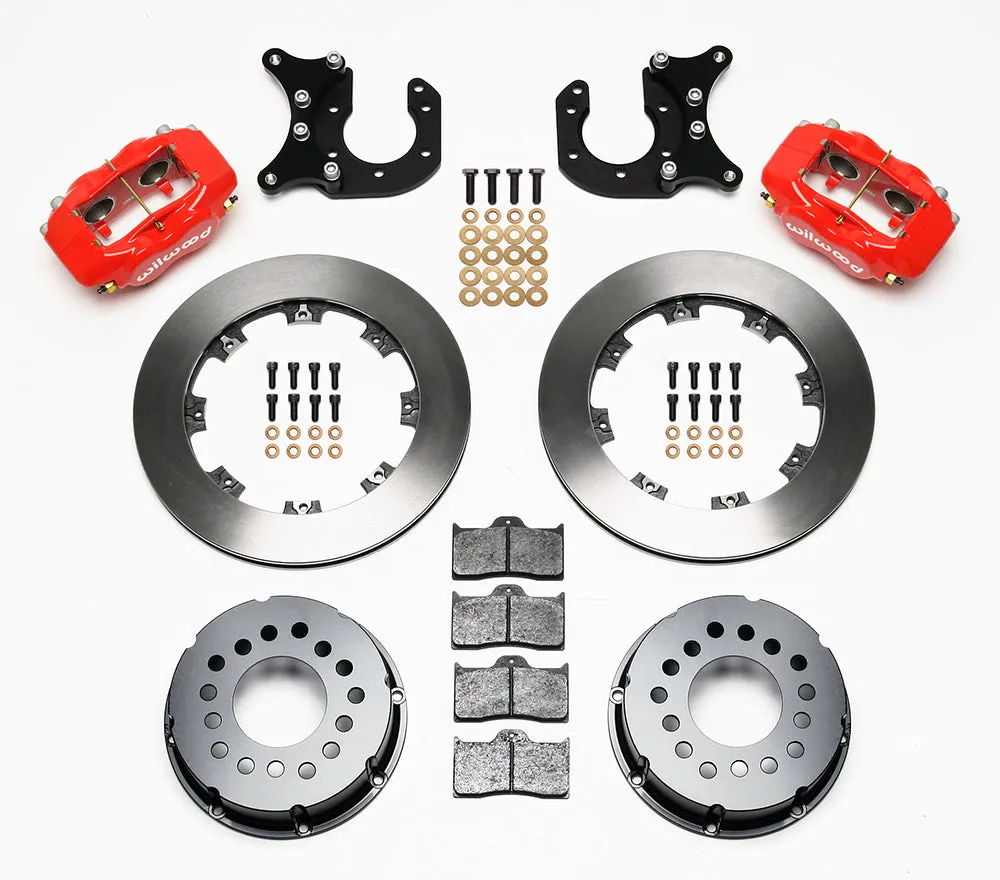 Wilwood FDLI PS Rear Kit Drilled Red New Big Ford 2.50in Offset product image