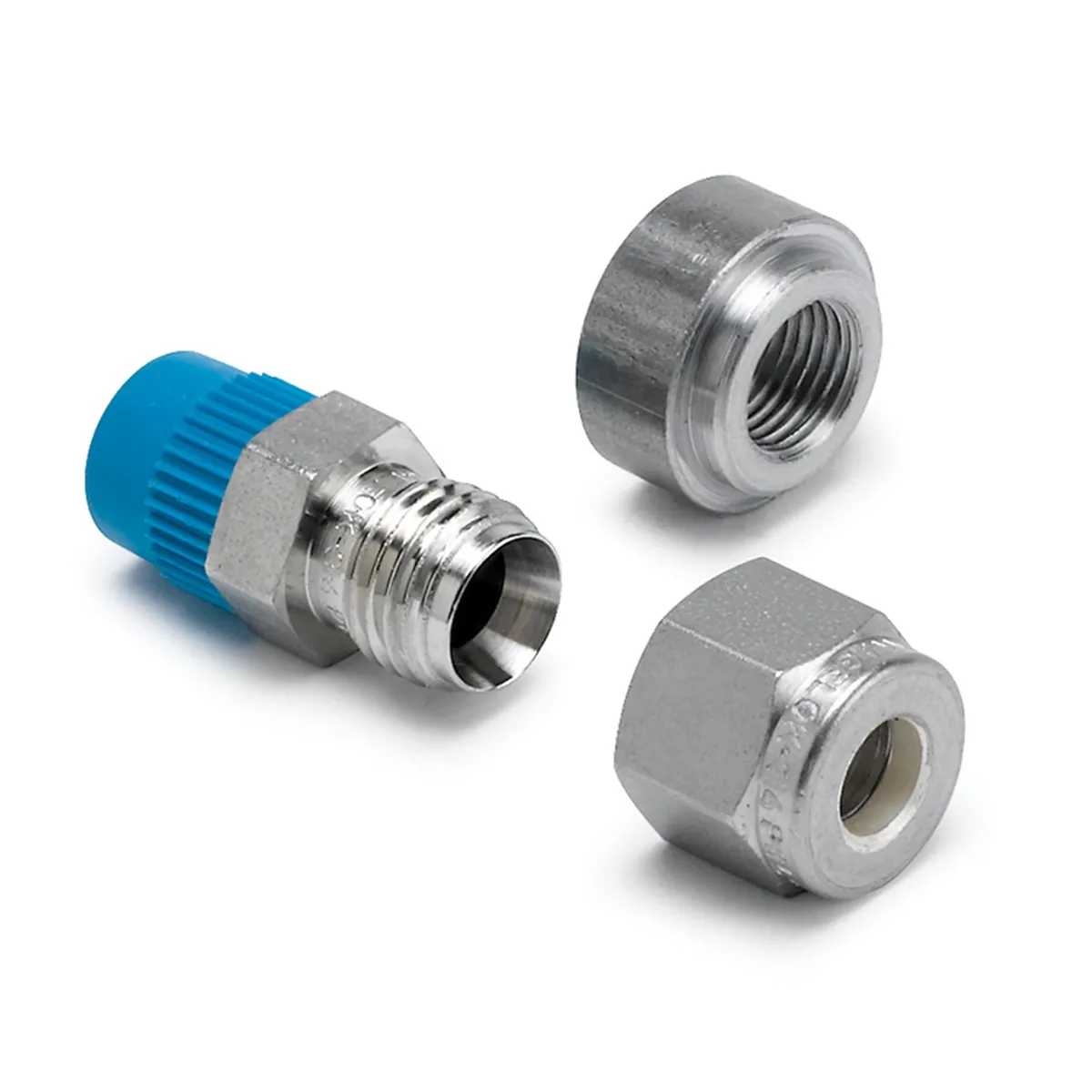 Autometer 5254 Fitting, Thermocouple Compress, 1/4, 1/8 Nptf Male, Stainless, Incl. Weld Boss product image