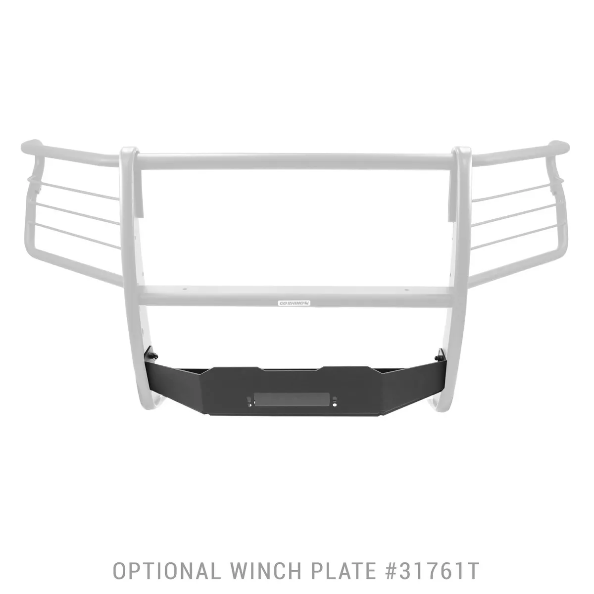 Go Rhino 31761T - 3100 Series StepGuard - Winch Tray Kit - Textured Black product image
