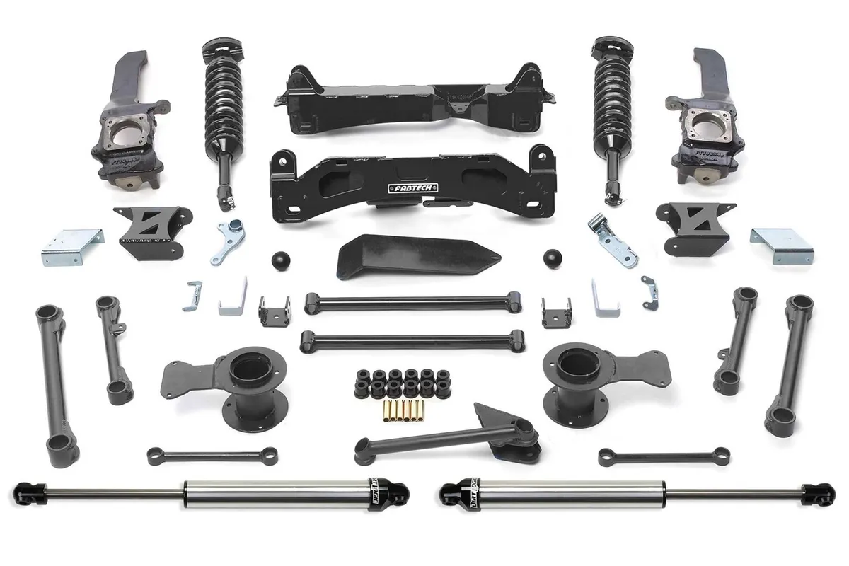 Performance Lift System w/Shocks; w/DLSS Shocks; 6 in. Lift; product image