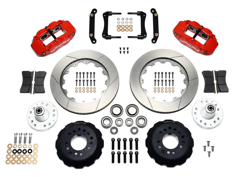 1979 - 1990 Buick, Chevrolet, Oldsmobile, Pontiac Forged Narrow Superlite 6R Big Brake Front Brake Kit (Hub) - 140-10493 product image
