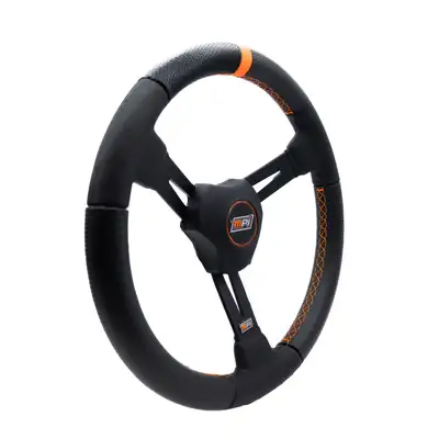 MPI USA Steering Wheel Dirt 15in Diameter 2.25in Dish XL