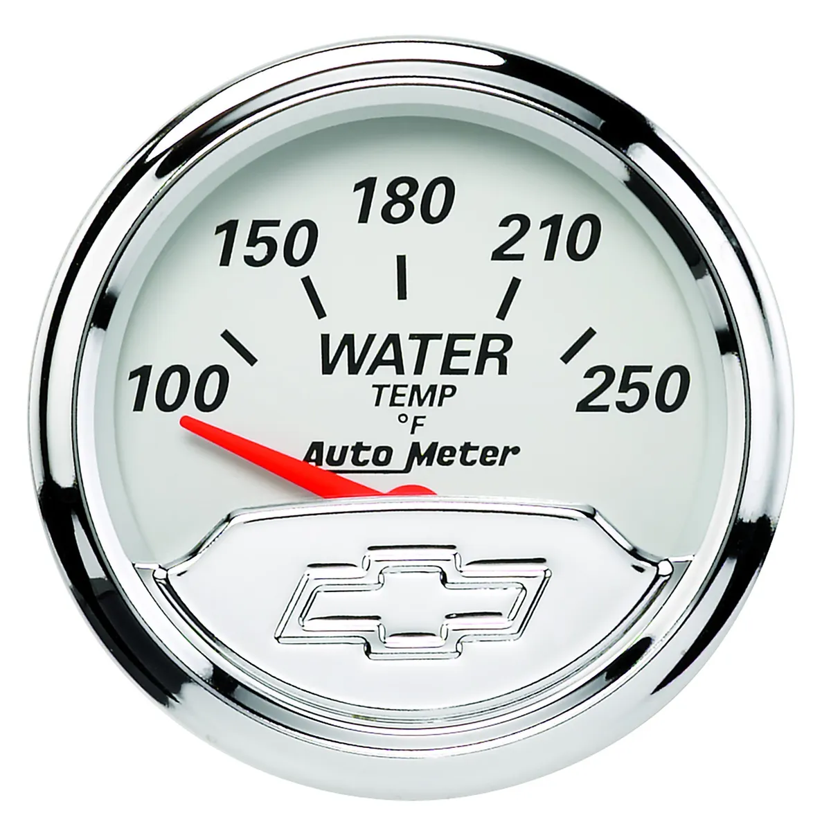 Gauge, Water Temp, 2 1/16", 250?F, Elec, Chevrolet Heritage Bowtie product image