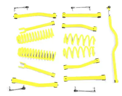 Steinjager Lift Kit 2007-2018 2.5 Inch Neon Yellow