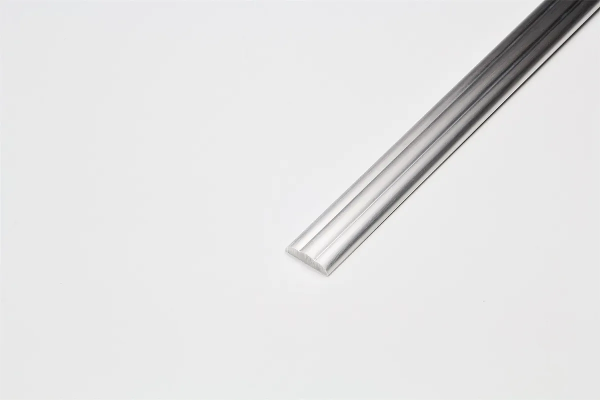 Exterior Trim; Aluminum; 6 Foot; Ribbed; 2 Pcs.; product image
