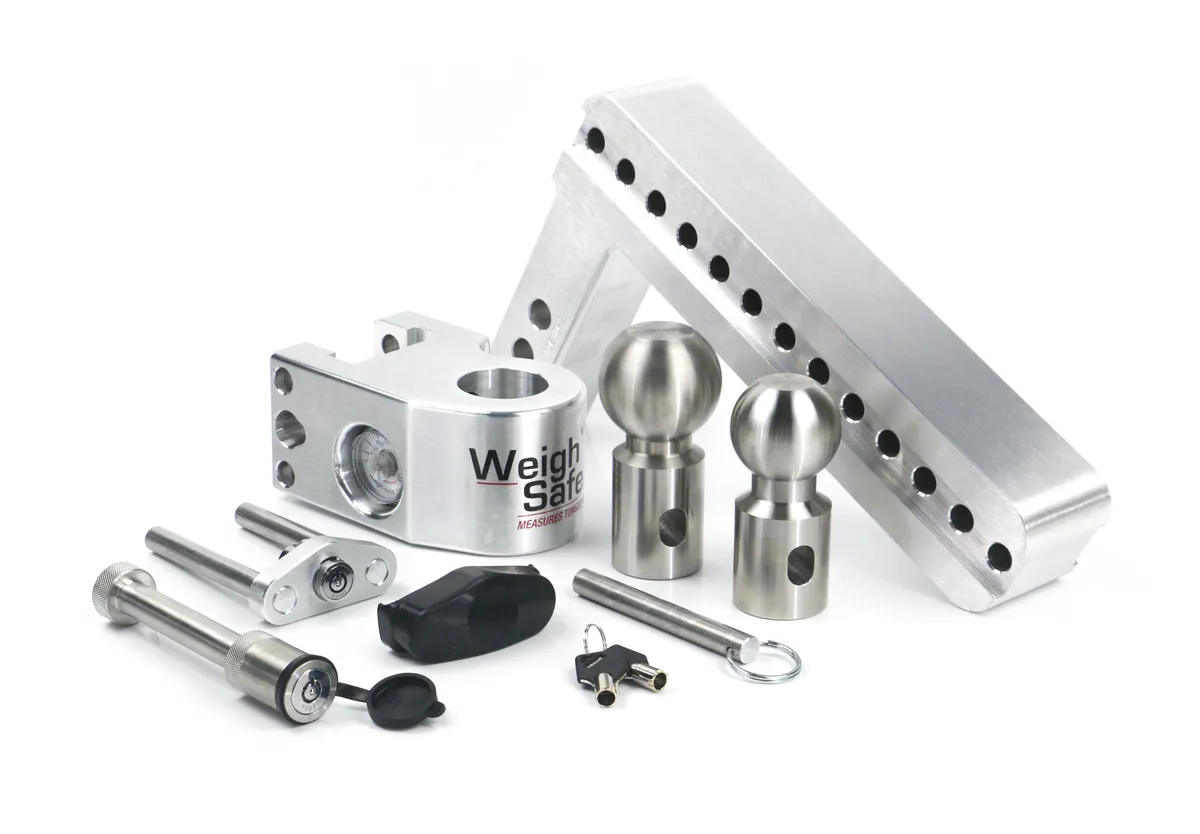 10in Drop Hitch With 2in Shank (10k/12.5k Gross Tongue Weight Rating) With Ws05keyed Alike product image