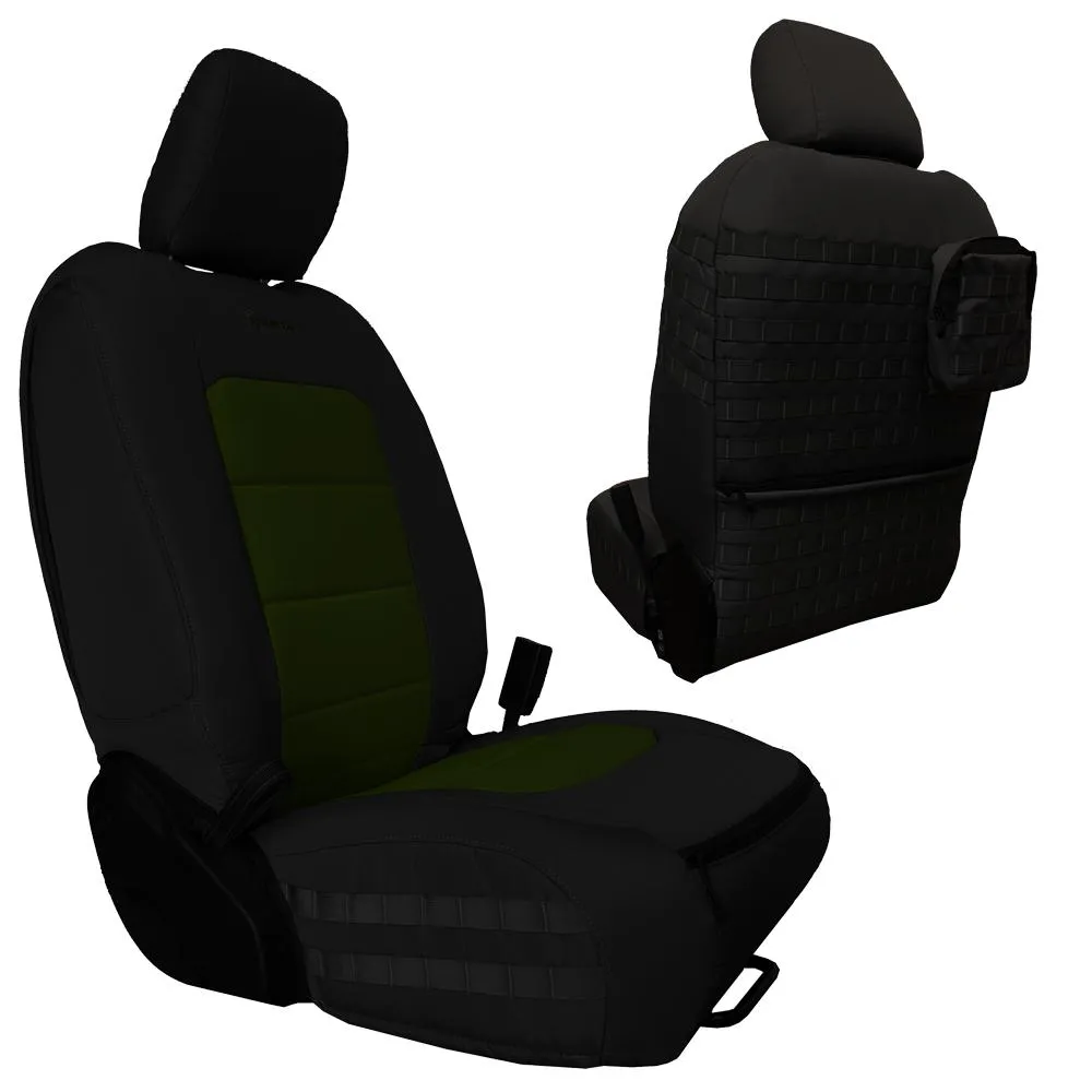 Tactical Seat Covers for Jeep® Wrangler JL & JLU 2024+ (NOT for Mojave or 392 Edition) Front Pair | Bartact® product image