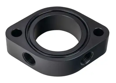 Moroso SBC/BBC T-stat Spacer Black Anodized