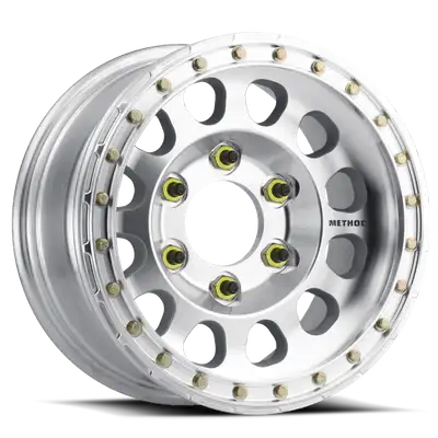 Method Race Wheels Aluminum Wheels 17x9 Beadlock MR103 Bolt Pattern 5 On 139.7 Offset -12 Lip Size 2.76 Raw Machined Method
