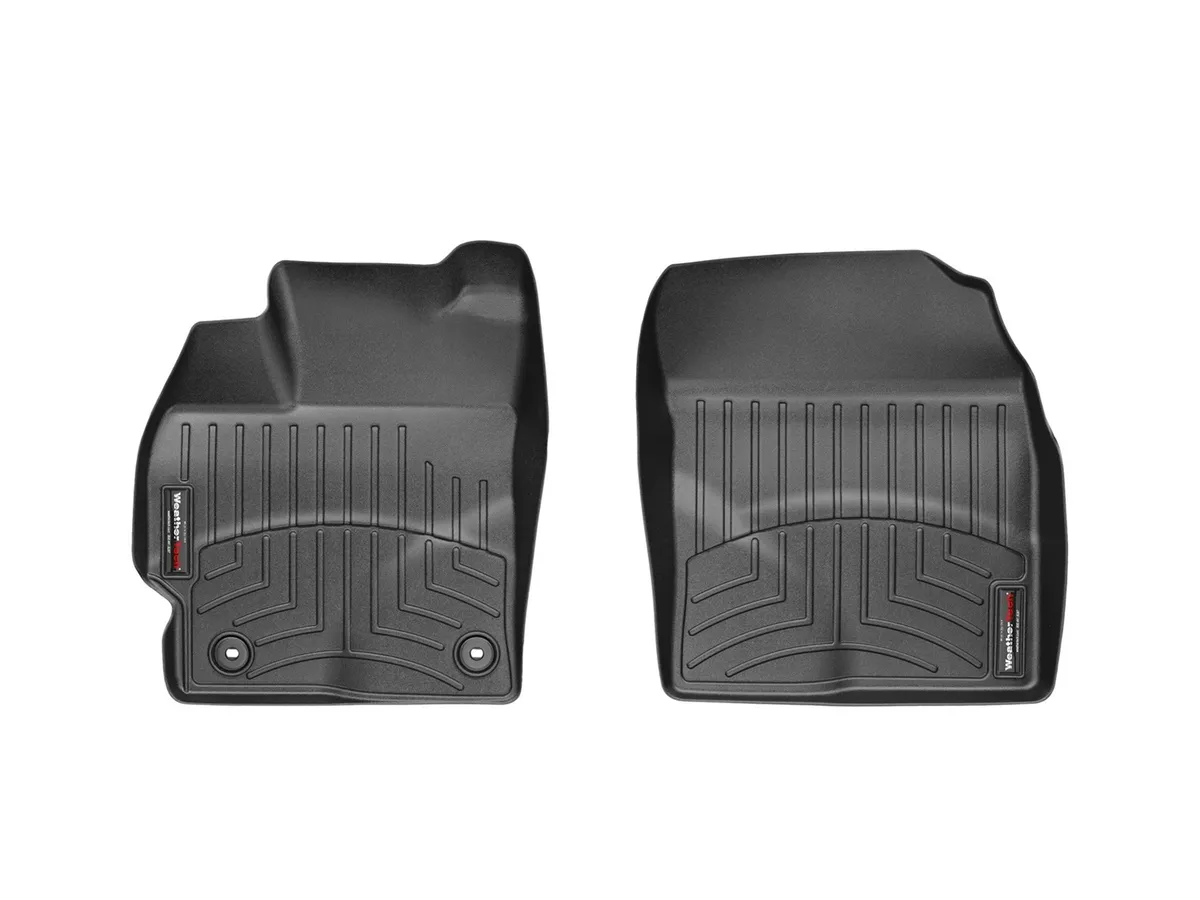 Weathertech FloorLiner™ DigitalFit®; Black; Front;