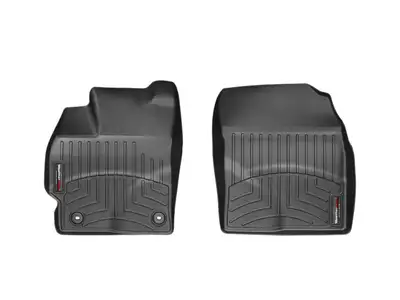 Weathertech FloorLiner™ DigitalFit®; Black; Front;