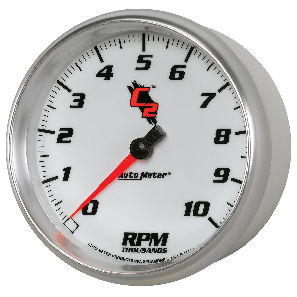 Gauge, Tachometer, 5", 10k RPM, In-Dash, C2 product image