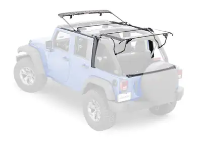 MasterTop Complete Soft Top Hardware Kit Easy install Design For 2007-2018 Jeep Wrangler 4 Door JKU MasterTop