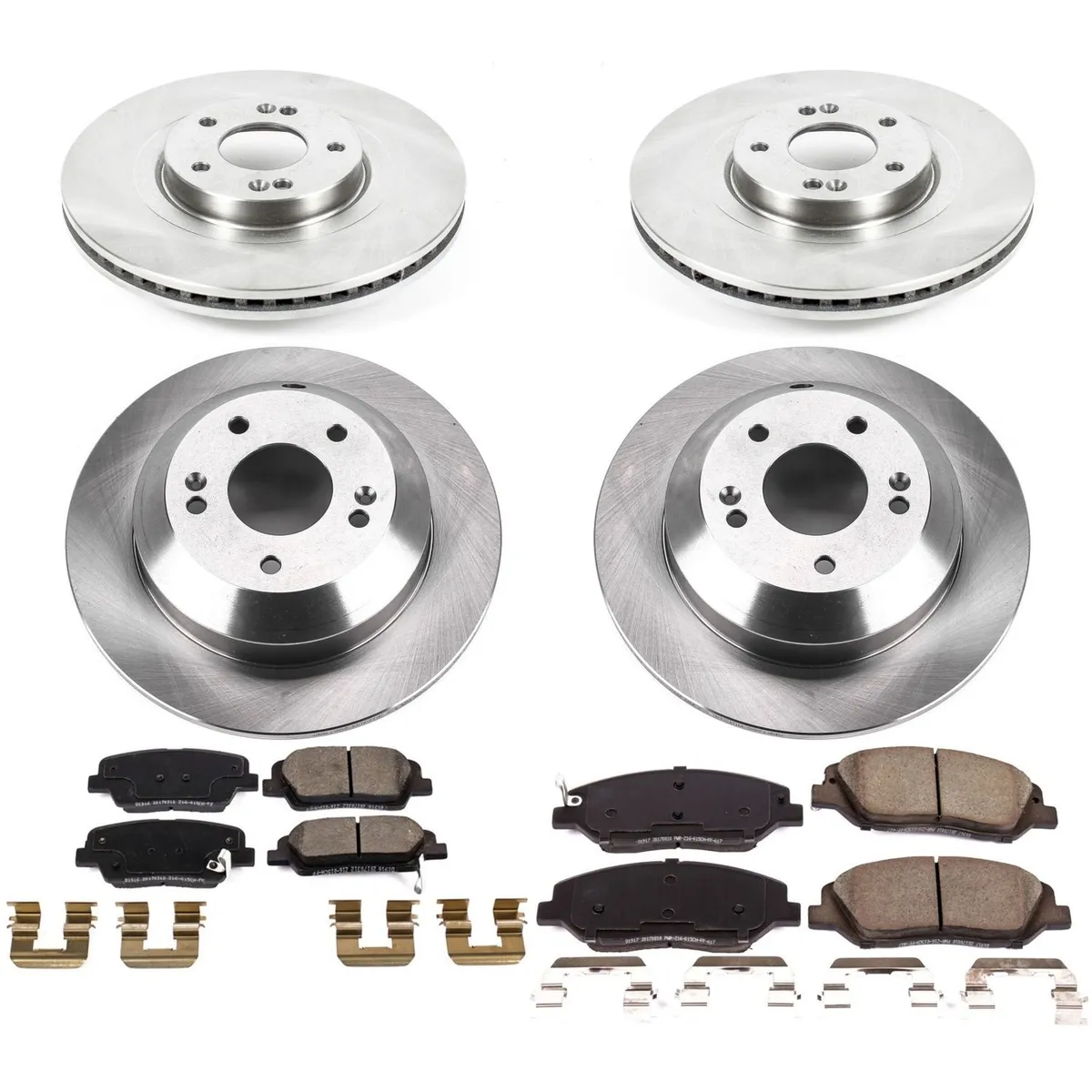 Z17 Direct Replacement Kit: Rotors; Ceramic Pads W/Hardware product image