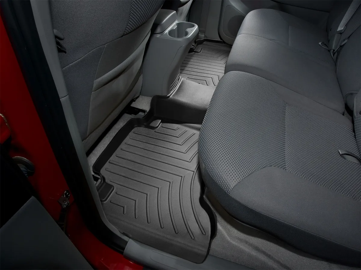 2005 + Toyota Tacoma Double Cab Black Rear Floorliner product image