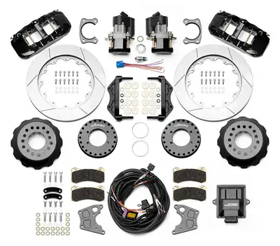Wilwood Brakes Kitrearepbaero4big Fordnew Style 2.50 Offset14.00 Rotorsrp