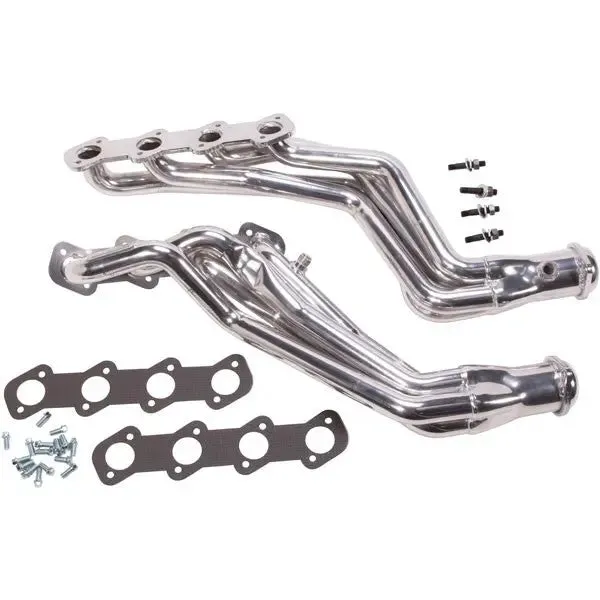 BBK Performance 1996-2004 Mustang 4.6l-2v Gtbullit 1-58 Long Tube Headers Manual Trans Only Polished Silver Ceramic