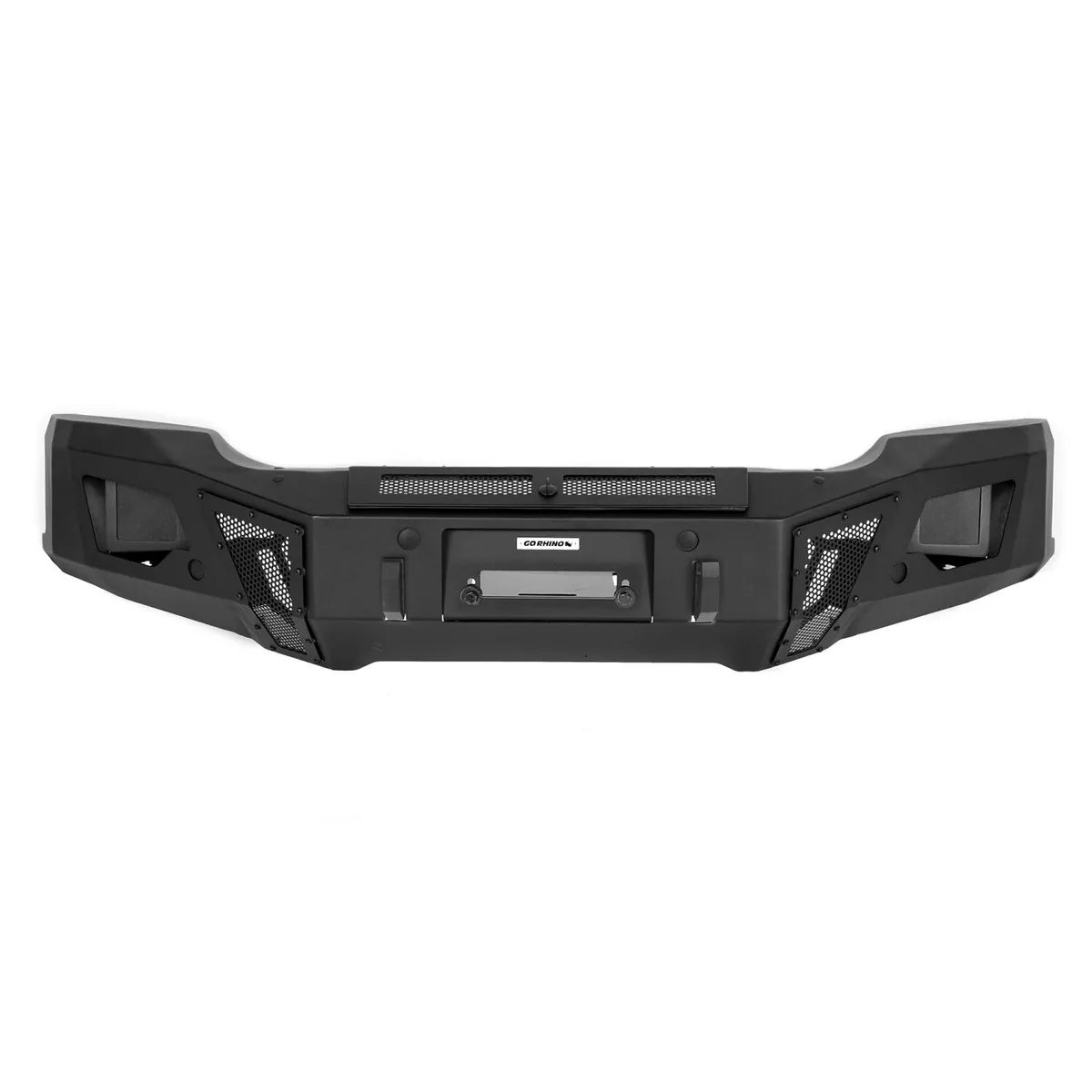 19c Silverado 1500 Br6 Steel Winch Bumper Textured Black Powdercoat product image
