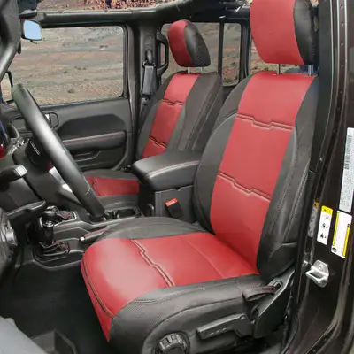 Smittybilt Smi Neo Seat Cvrs Fr/Rr Red 18-20 Jlu