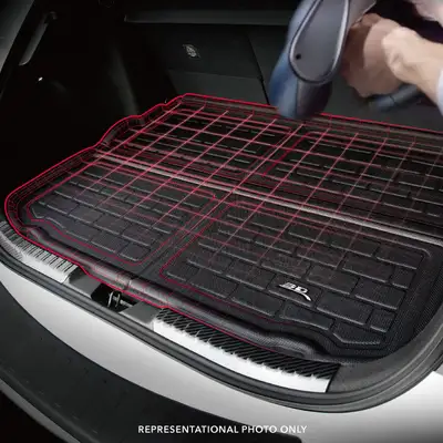 3D MAXpider Acura Rdx 2013-2018 Kagu Black Stowable Cargo Liner