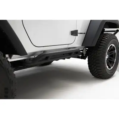 Rugged Ridge Rrc Rocker Guards 0716 Jeep Wrangler(Jk) 2drblack