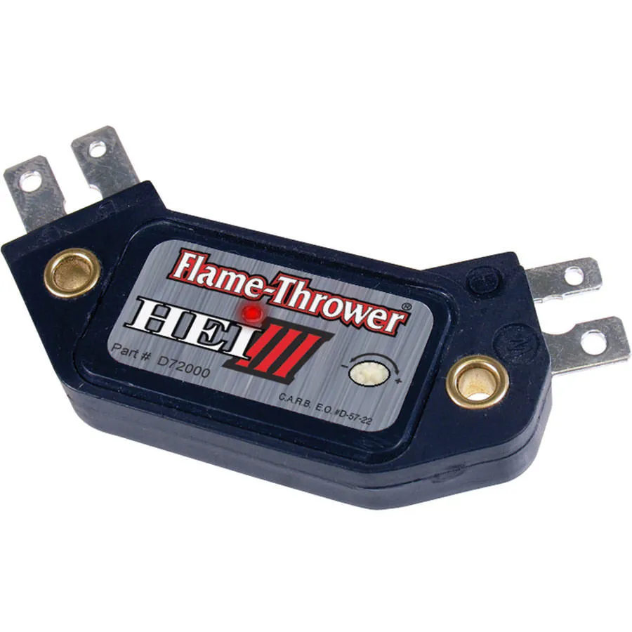 PerTronix D72000 Flame-Thrower HEI III GM 4 Pin Module with multiple sparks and digital rev-limiter product image