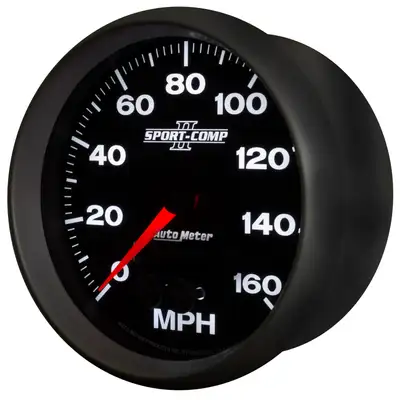 AutoMeter 5in. GPS Speedometer; 0-160 Mph; Sport-Comp II