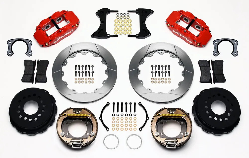 Wilwood FNSL4R Rear P-Brk Kit 12.88in Drilled Big Ford 2.50in Off Stag Mount product image