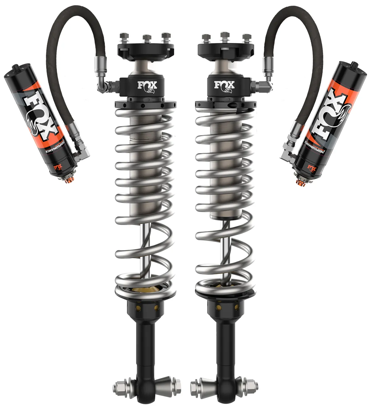 21-Up Ford Bronco 4 Door No Raptor Rear Coilover Performance Elite 2.5 Remote Reservoir Base 2-2.5 Inch Lift Sasquatch 2 Inch Dual Speed Compression Adjuster Fox Offroad Shocks product image