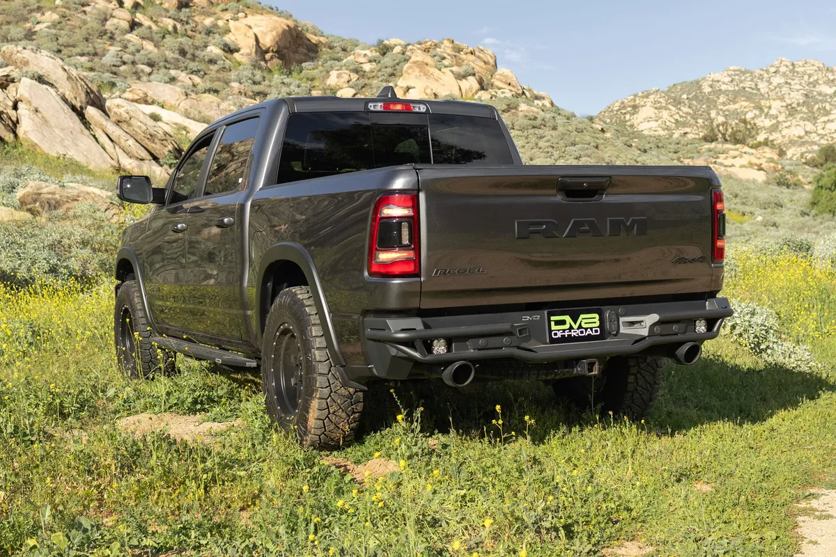 DV8 2019-2026 Ram 1500 Rear Tube Bumper RBDR1-04 product image